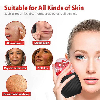 3 In 1 Ice Roller Combo | Face Glow Therapy