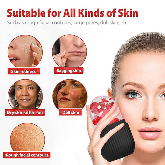 3 In 1 Ice Roller Combo | Face Glow Therapy